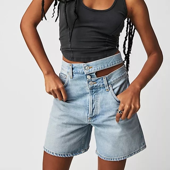 AGOLDE Broken Waist Short - Picture 1 of 4